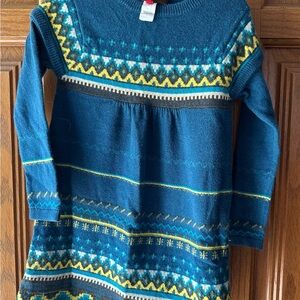 Catamini Girls Sweater Dress w/removable sleeves